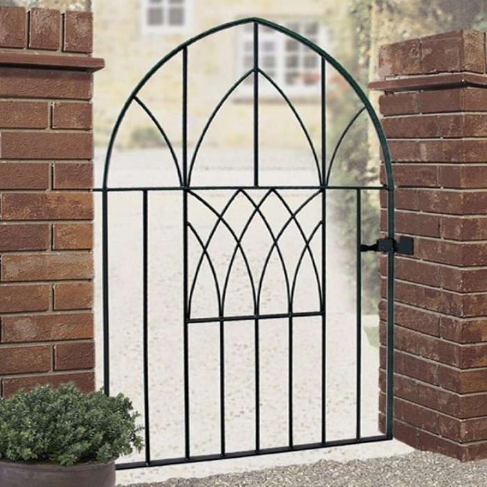 Abbey metal garden gate design