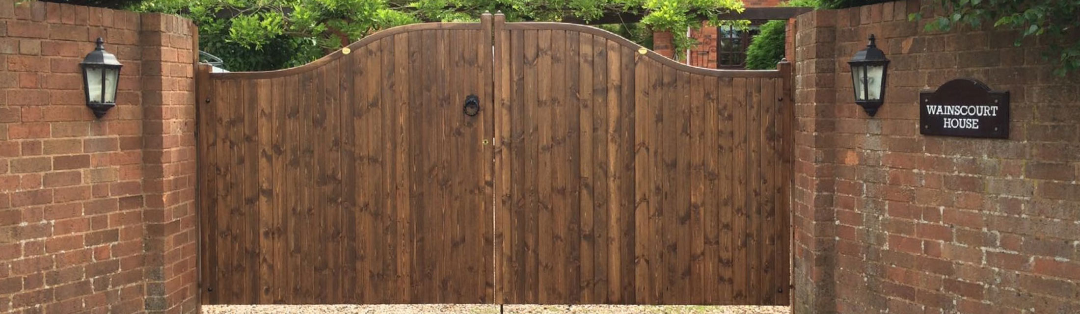 Wooden Driveway Gates - Available in a Range of Styles and Sizes
