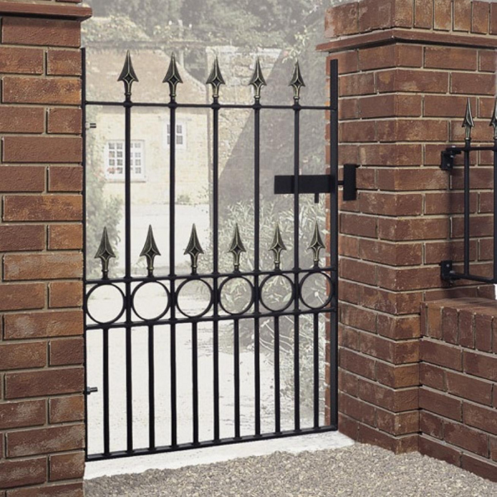 Balmoral metal garden gate design