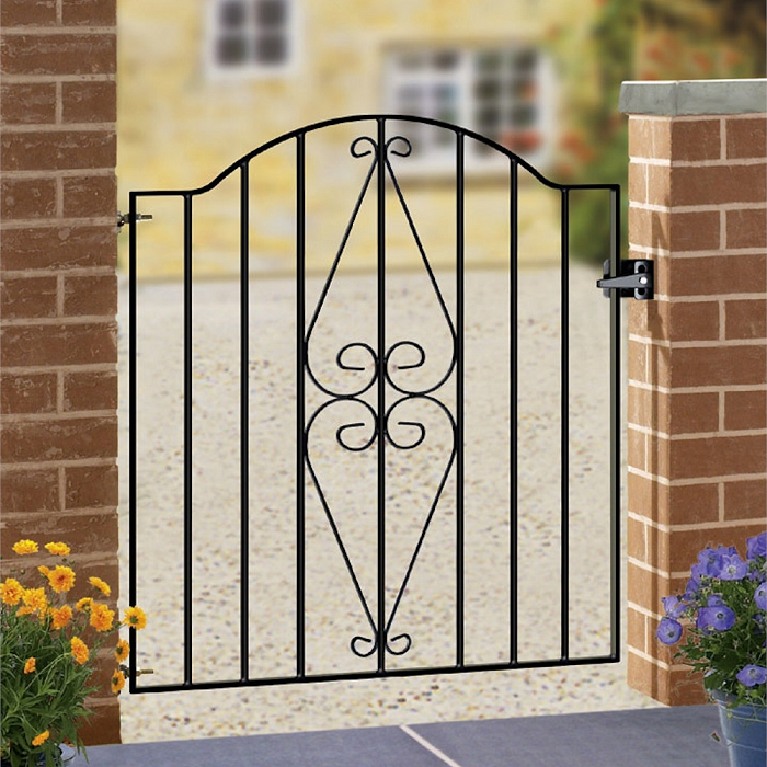 Henley metal garden gate design