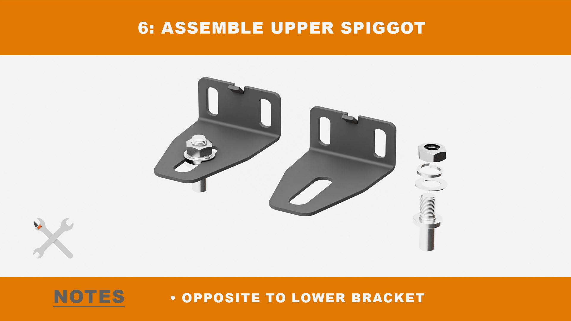 How to fit aluminium driveway gates to brickwork - step 6