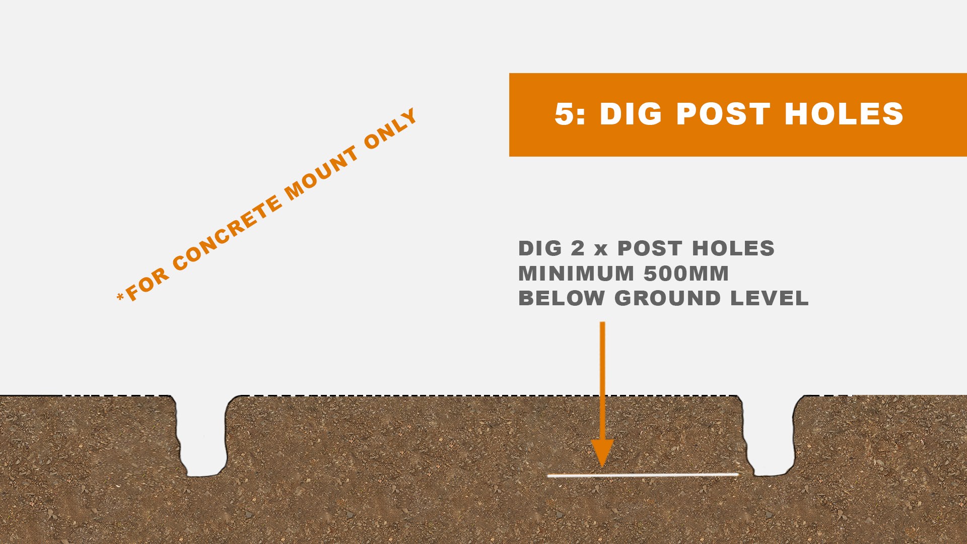 How to fit aluminium driveway gates to posts - step 5