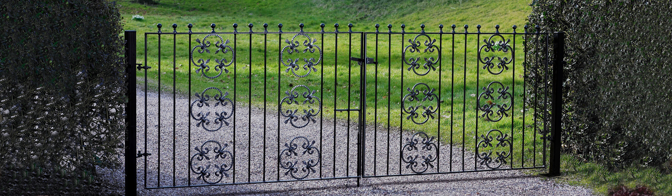 High Security Tall Metal Driveway Gates & Estate Gates