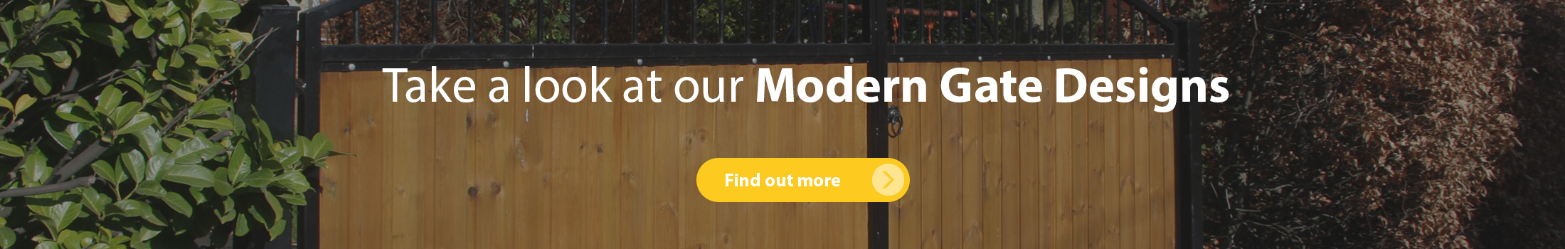 Take a look at our stunning range of modern gate designs