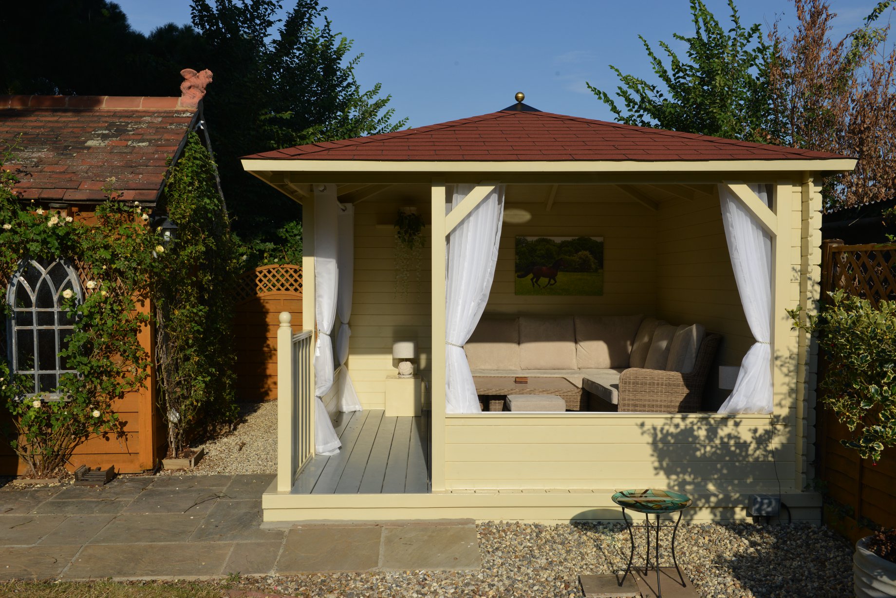 Planning permission for wooden gazebo