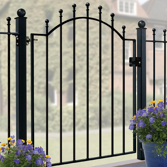 Weston metal garden gate design