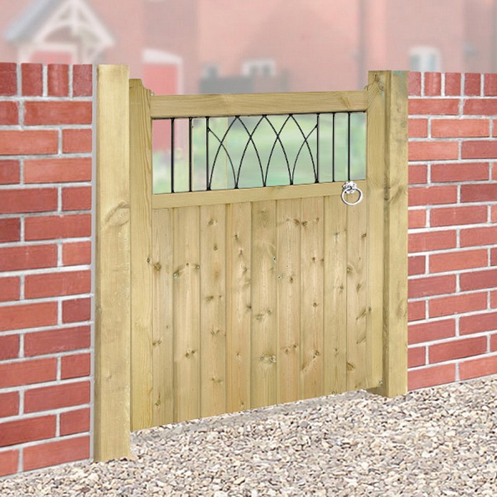 Windsor wooden garden gate design