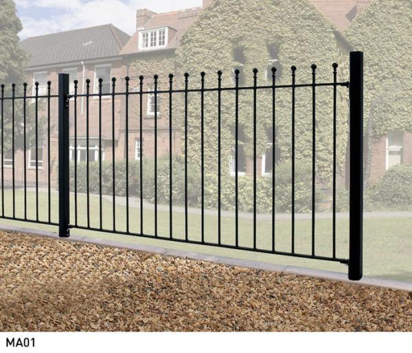 Manor Wrought Iron Style Metal Garden Fence Panel 3ft High Buy