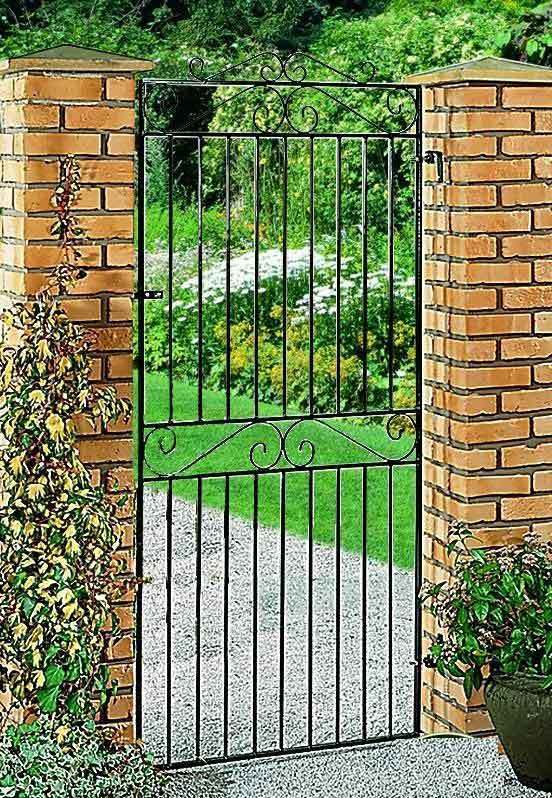 Marlborough Tall Metal Side Gate, How Much Are Metal Garden Gates