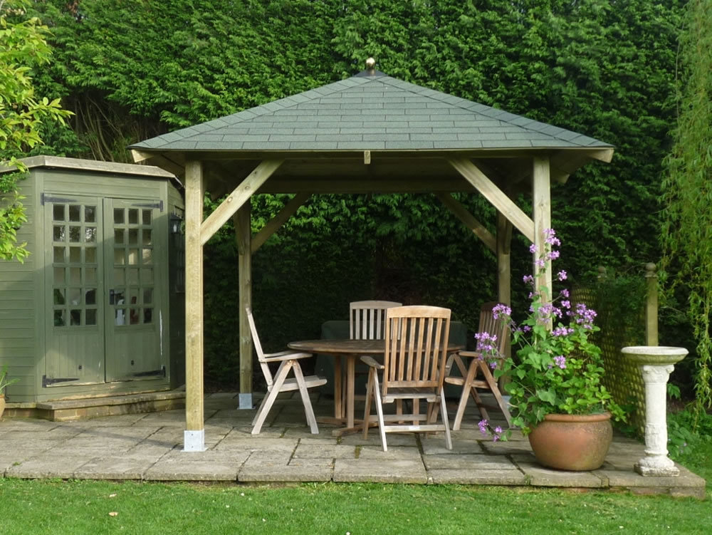 Tourist Wooden Garden Gazebo 3.4m x 3.4m Buy Tourist Wooden Garden