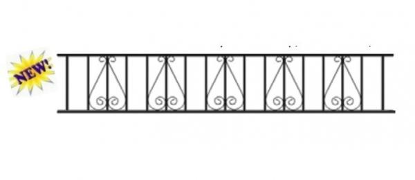 Stirling Wrought Iron Style Metal Garden Railings Buy Stirling Wrought Iron Style Metal Garden Railings Online Garden Gates Direct Stirling Wrought Iron Style Metal Garden Railings Buy Stirling Wrought Iron Style Metal Garden Railings Online Garden Gates Direct