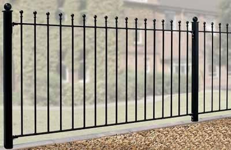 Weston Wrought Iron Style Metal Garden Fence Panel Buy Weston Wrought Iron Style Metal Garden